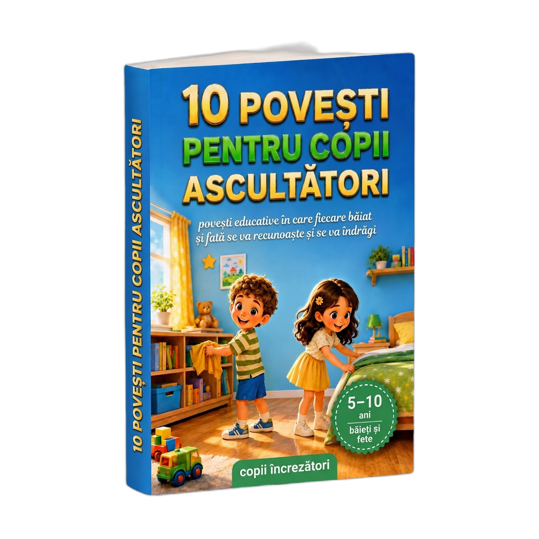 10 povești pentru copii ascultători