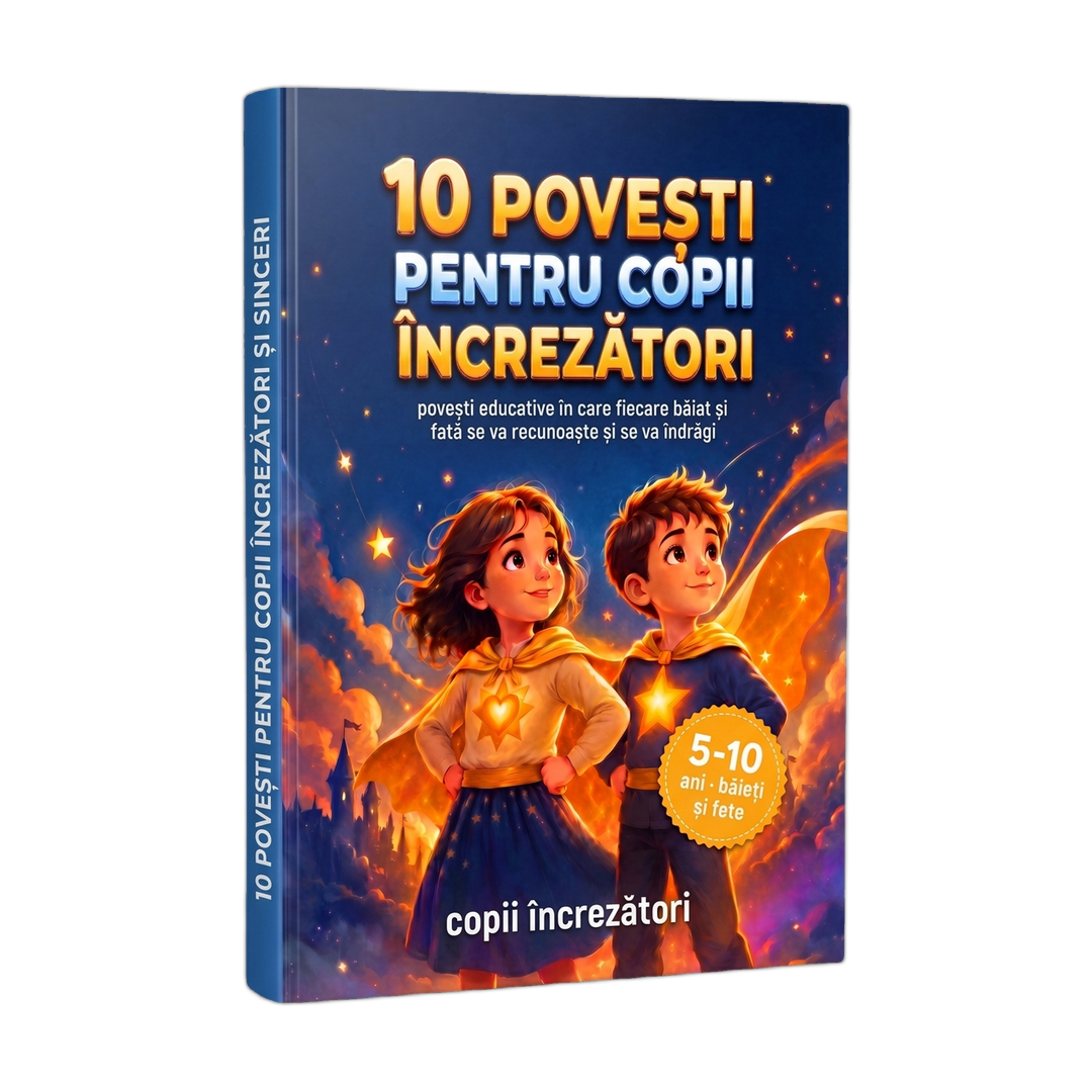 10 povești pentru copii încrezători și sinceri