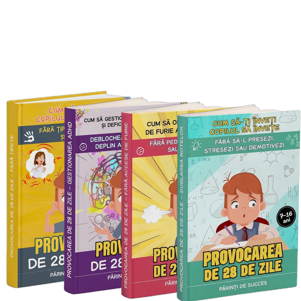Pachet: Cele 4 provocări de 28 de zile
