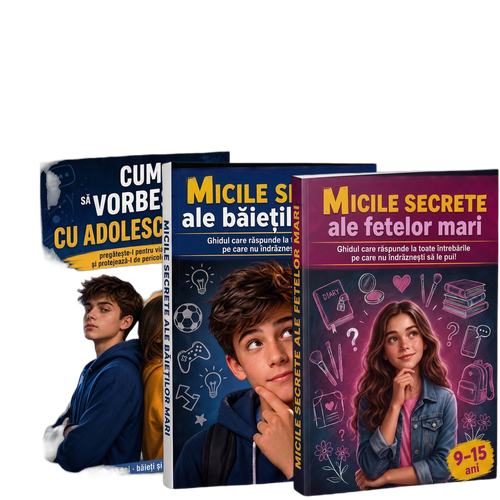 Pachet: Adolescent + Pubertate (3 cărți)