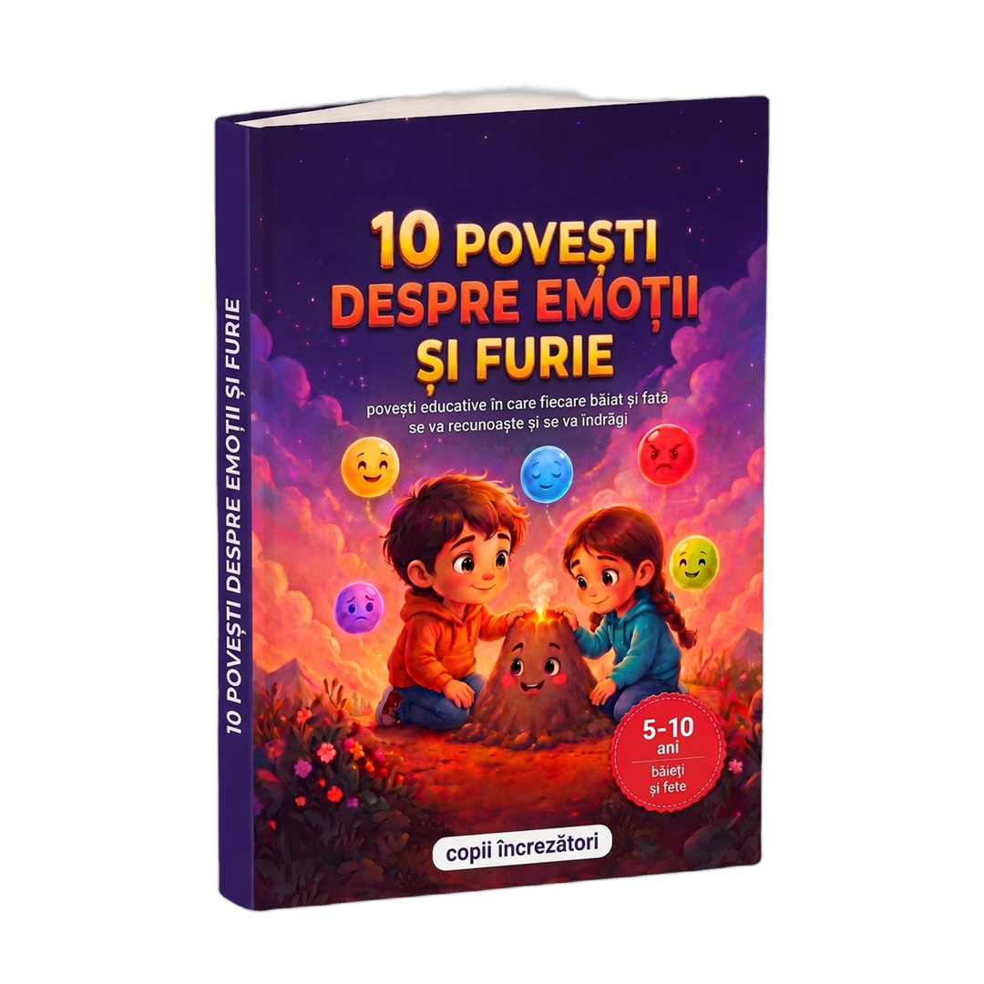 10 povești despre emoții și furie